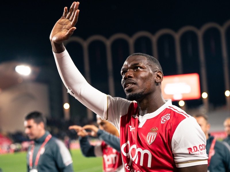 AS Monaco part ways with French World Cup 2018-winner Paul Pogba ahead of Ligue 1 opener. Photo credit: AS Monaco