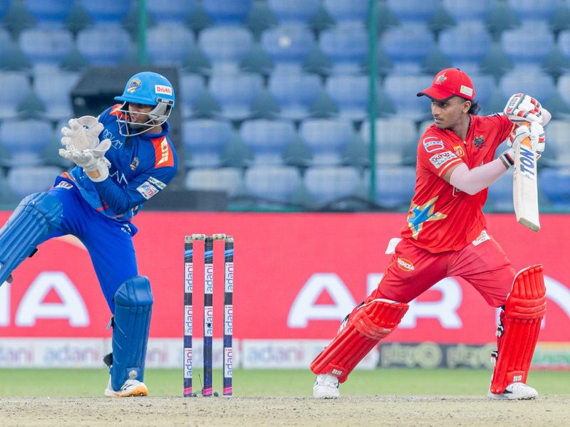 Ayush Badoni’s 90, late heroics help South Delhi Superstarz defeat North Delhi Strikers by four wickets in the Delhi Premier League (DPL) 2026 at the Arun Jaitley Stadium in New Delhi on Wednesday. Photo credit: DPL