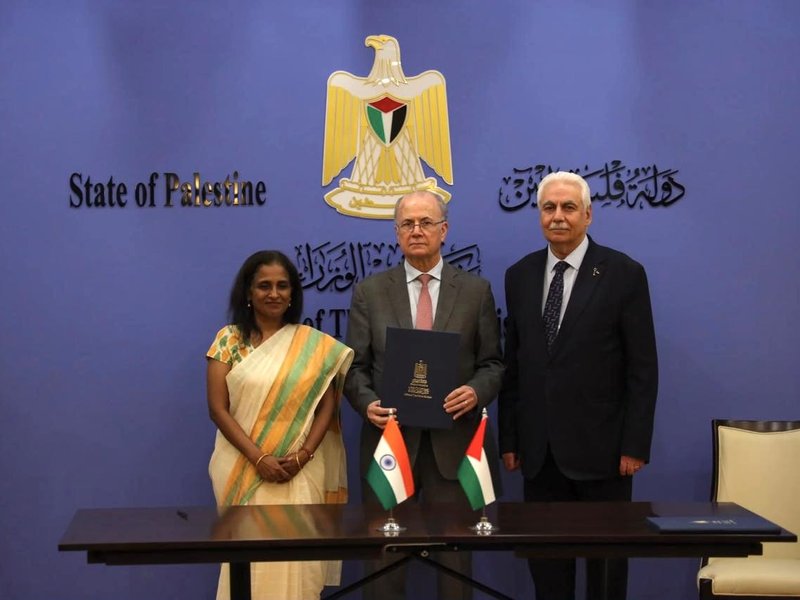 Palestine: Groundbreaking ceremony held for Indian Super Speciality Hospital in Jenin 