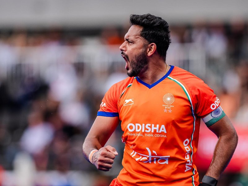 Home Minister Amit Shah praises Indian men's team for win over Pakistan in the FIH Hockey World Cup 2026 at the Wagener Hockey Stadium in Amstelveen, the Netherlands, on Wednesday. Photo credit: Hockey India