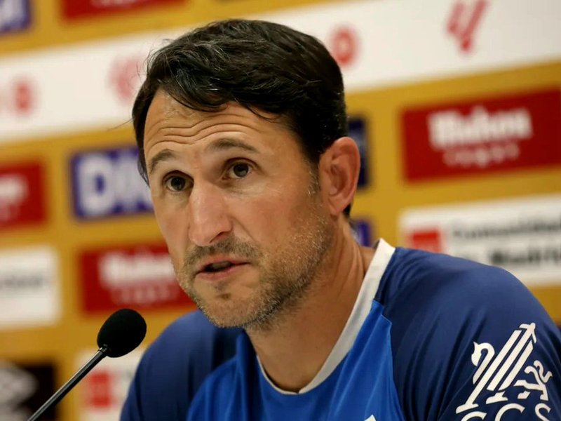 Rayo Vallecano coach San Jose unhappy at ground switch for Alaves clash in La Liga 2026-27 at the Leganés' Butarque Stadium on Thursday. Photo credit: Rayo Vallecano 