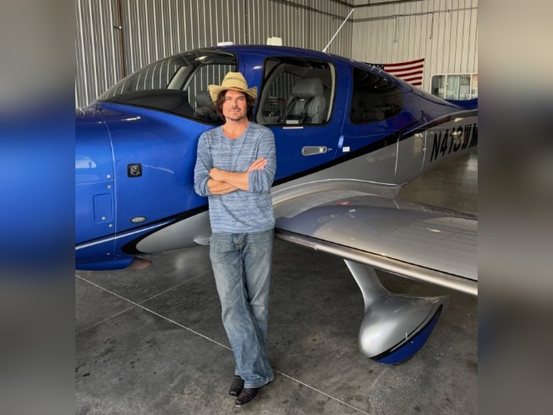 Ian Somerhalder marks Aviation Day, flips through photos from his aviation journey