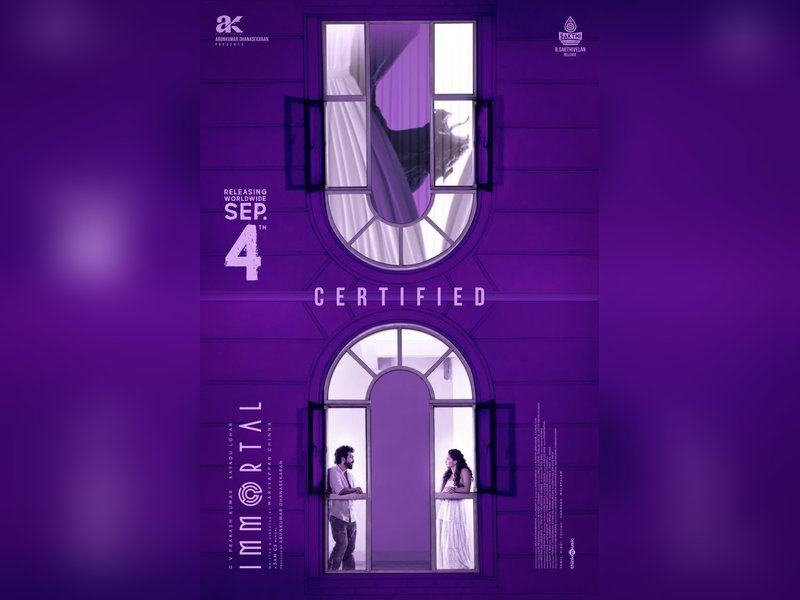 G V Prakash, Kayadu Lohar's 'Immortal' cleared for release with 'U' certificate (Photo: G V Prakash/X)