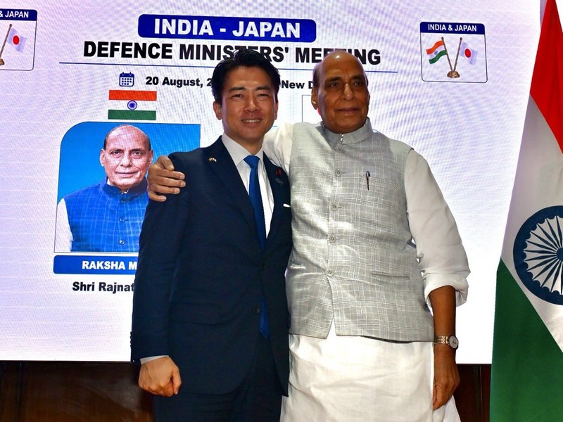 Will devote all my efforts to turn discussions into outcomes: Japanese Defence Minister after meeting Rajnath Singh