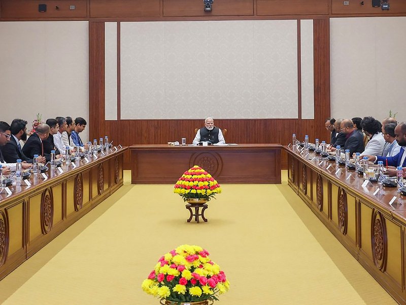 World must now be searching for Indian startups: PM Modi to Space Startup CEOs