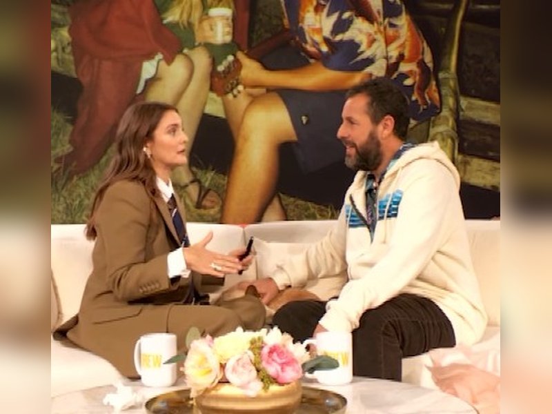 Adam Sandler reveals Drew Barrymore had real reactions to his songs in their films
