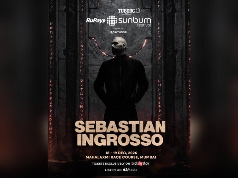 Sebastian Ingrosso announced as second headliner for Sunburn Festival 2026 in India