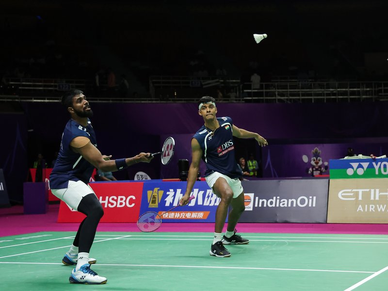 BWF World C’ships: Satwik-Chirag bow out as Liang-Wang end India’s men’s doubles challenge (Credit: BAI)