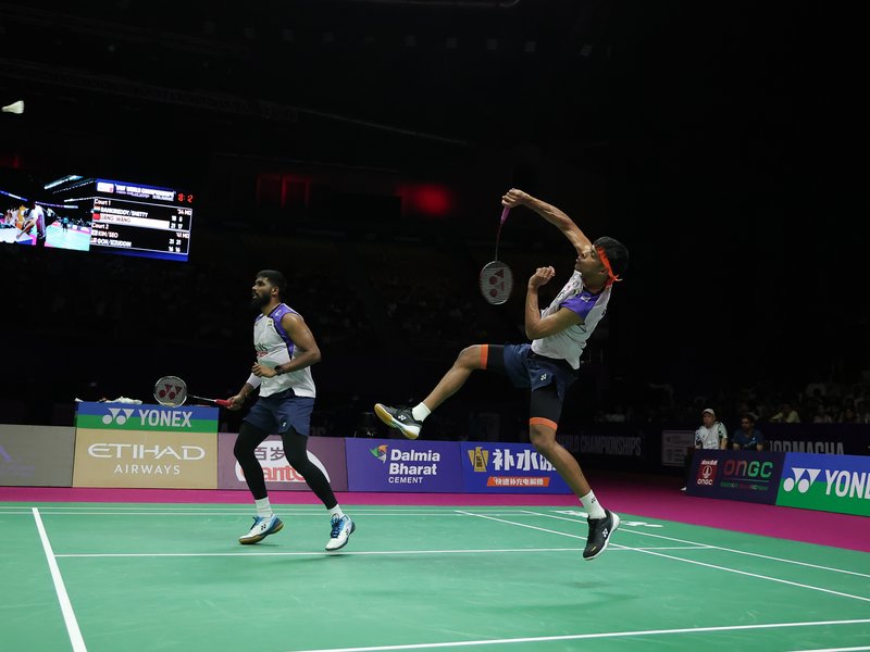 'हमने अपना सब कुछ झोंक दिया', बीडब्ल्यूएफ वर्ल्ड चैंपियनशिप से बाहर होने के बाद बोले सात्विक-चिराग