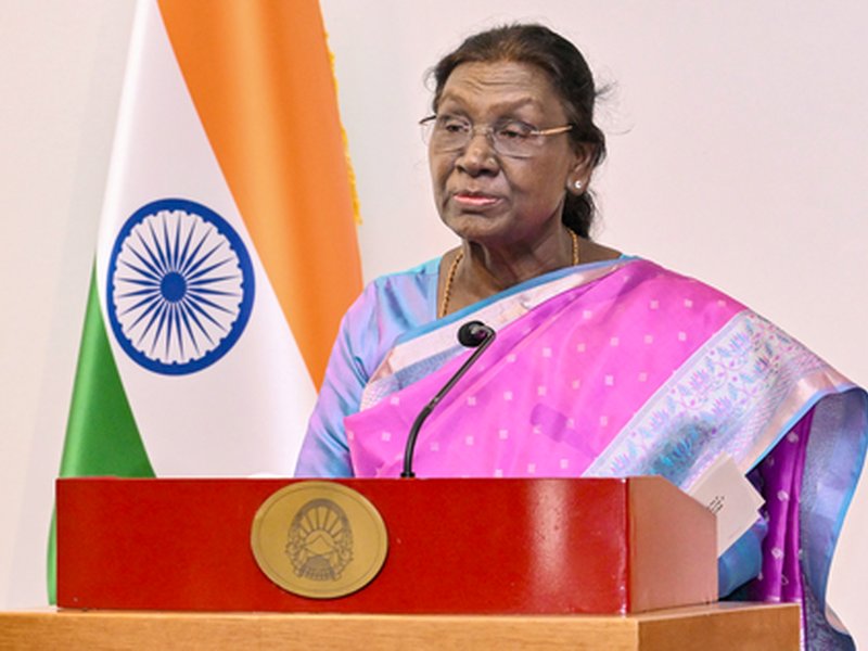 Prez Murmu congratulates newly elected B’desh President (Photo: IANS)