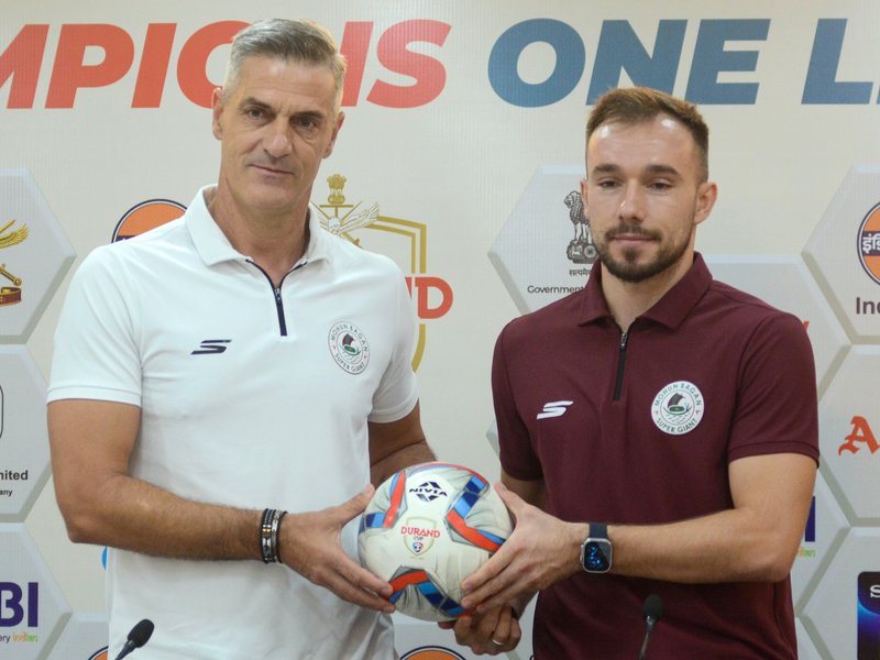 Head coach Panagiotis Dilmperis demands aggressive game as Mohun Bagan Super Giant open campaign in Indian Super League (ISL) 2026/27 against NorthEast United FC at the Indira Gandhi Stadium in Guwahati on Monday. Photo credit: MBSG