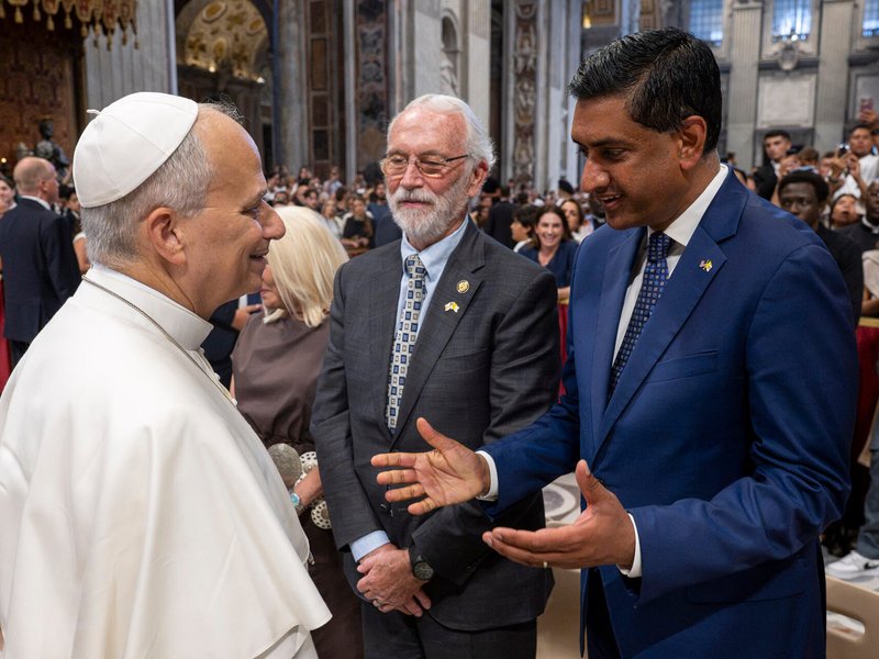 US Congressman challenges AI giants after Pope talks