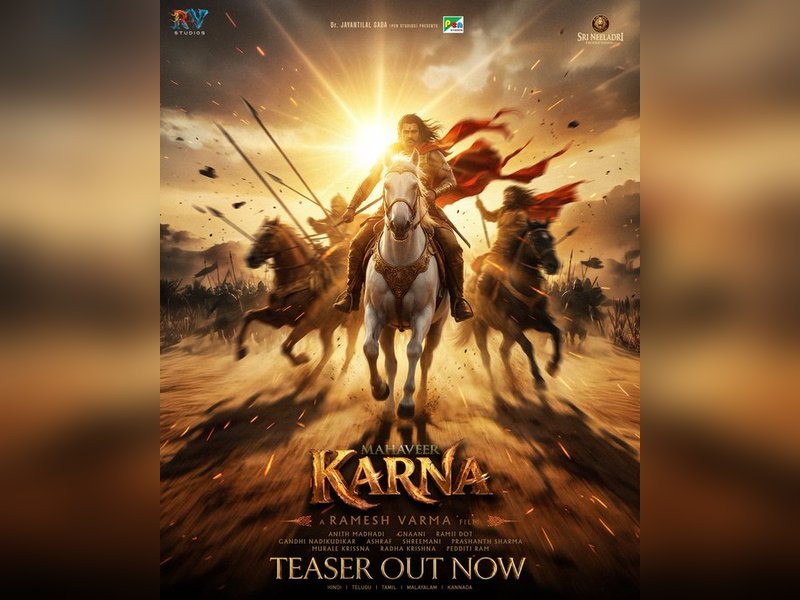 Ramesh Varma's hybrid live-action film titled 'Mahaveer Karna'; film to hit screens on December 4 (Photo: Pen Movies/X)