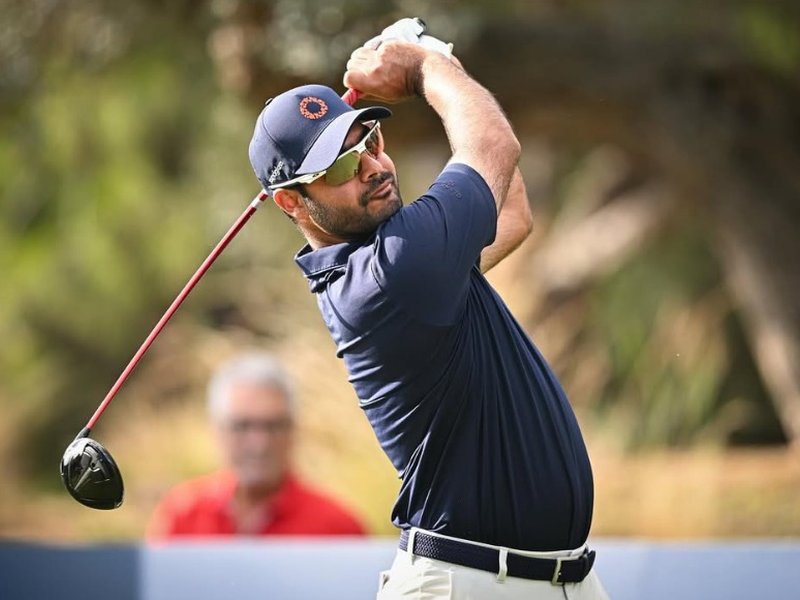 Shubhankar makes cut after spectacular ace at Nexo Championship
