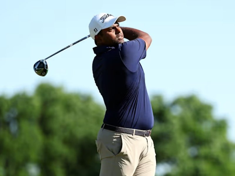 Rayhan among seven-way tie at 15-under on Korn Ferry Tour