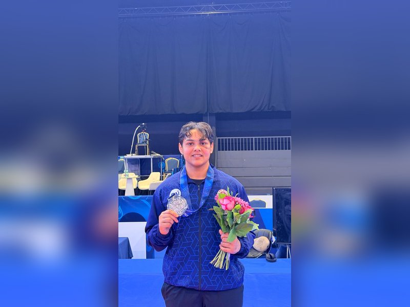 U20 World C'ships: Mansi Lather claims silver; Tanvi and Komal secure bronze (Credit: WFI)
