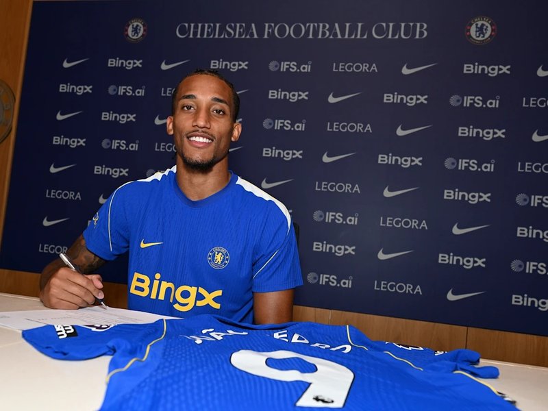 Joao Pedro commits long-term future to Chelsea with 2034 deal (Credit: Chelsea FC)
