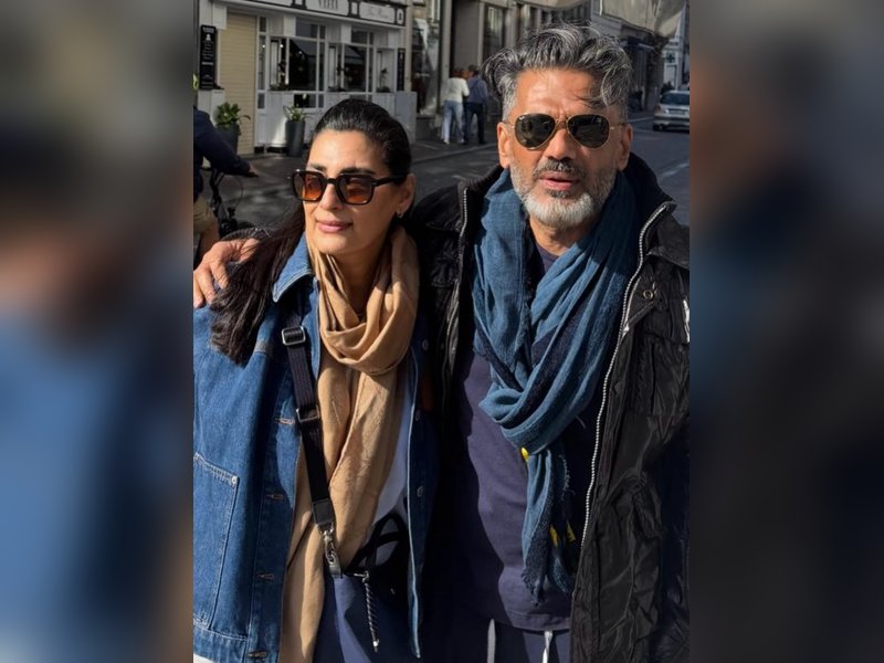 Suniel Shetty says 'Tough Keeping up with you' as he wishes wife Mana on her birthday 