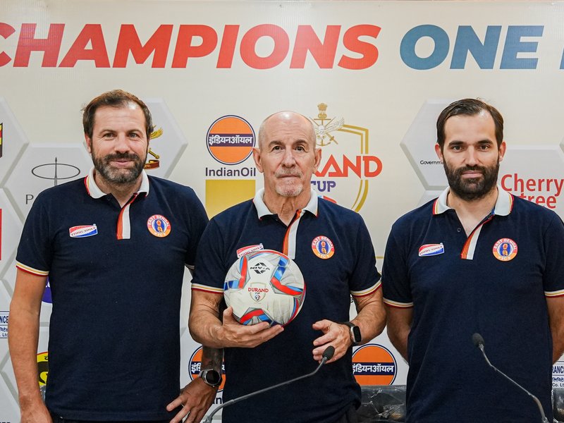 Kolkata Derby to decide title as arch-rivals Mohun Bagan Super Giant and East Bengal face off in final of the 135th Durand Cup at the Vivekananda Yuba Bharati Krirangan in Kolkata on Sunday. Photo credit: Durand Cup