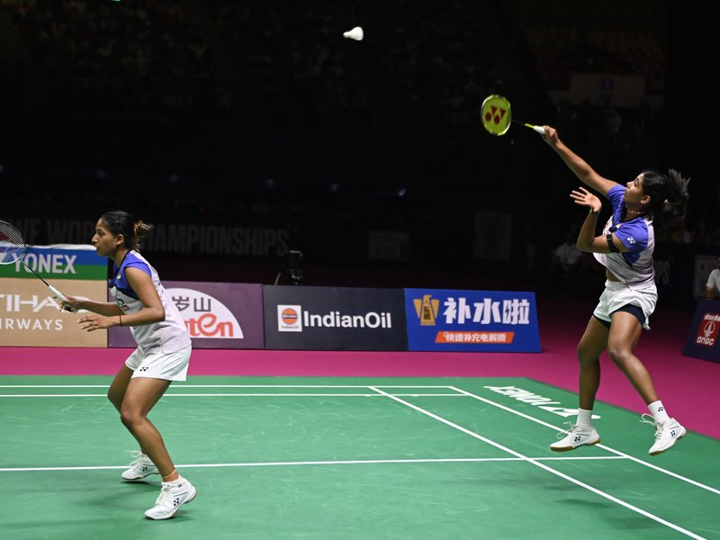 Dhawan praises Treesa-Gayatri's historic bronze medal win at World Championships