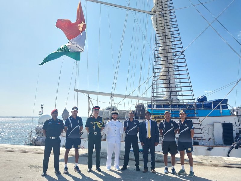 INS Sudarshini arrives in Lisbon, carrying message of friendship