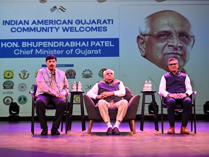 गिफ्ट सिटी से लेकर सेमीकंडक्टर तक, सीएम भूपेंद्र पटेल ने अमेरिकी प्रवासियों के सामने विकास का रखा रोडमैप