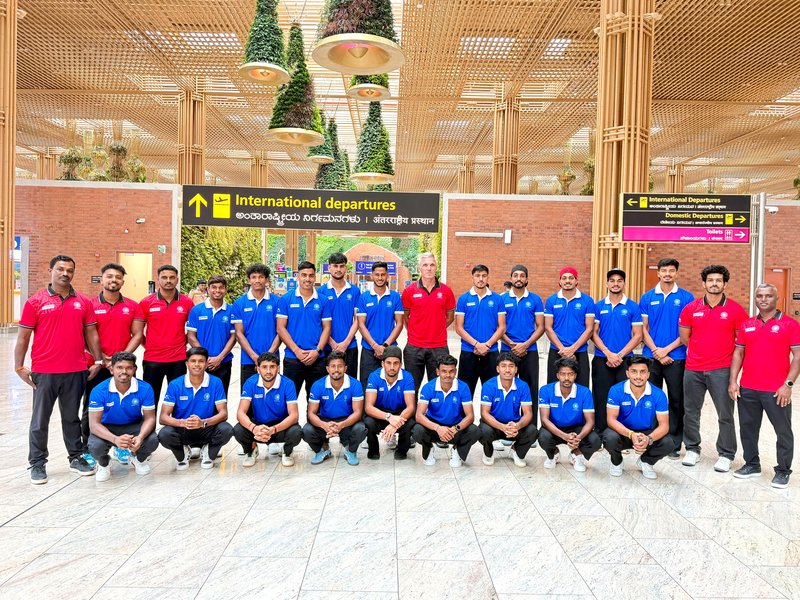 Indian junior men’s hockey team departs for China for a camp ahead of Junior Asia Cup 2026, scheduled to be held in Moqi, China. Photo credit: Hockey India