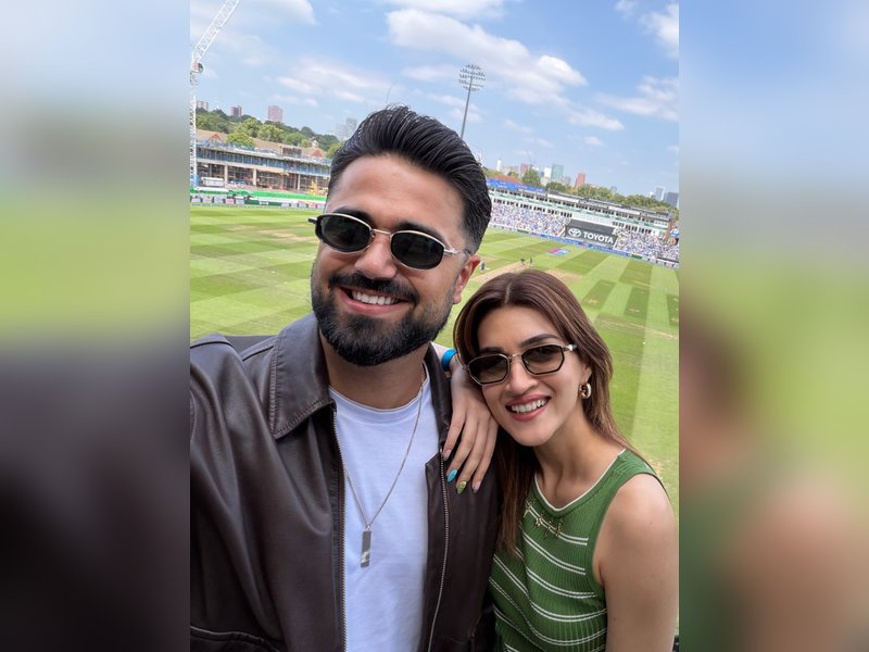 Kriti Sanon captures fond memory with rumoured beau Kabir Bahia from the cricket ground
