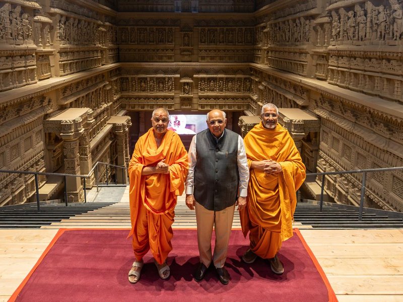 सीएम भूपेंद्र पटेल ने अमेरिका के बीएपीएस स्वामीनारायण अक्षरधाम को भारतीय संस्कृति और सेवा का बताया वैश्विक प्रकाशस्तंभ