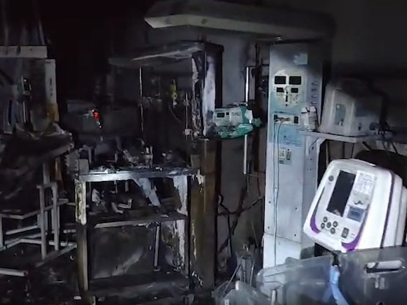 Three newborns die as fire breaks out in Maha's Amravati hospital