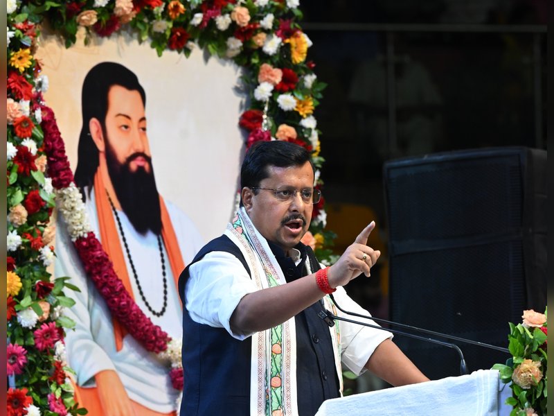 संत रविदास के सामाजिक समरसता, समानता और निष्काम कर्म के विचारों को जन-जन तक पहुंचाना है: नितिन नवीन