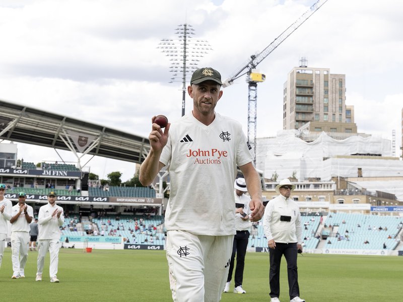 Olly Stone signs two-year contract extension with Nottinghamshire (Credit: X/Nottinghamshire)