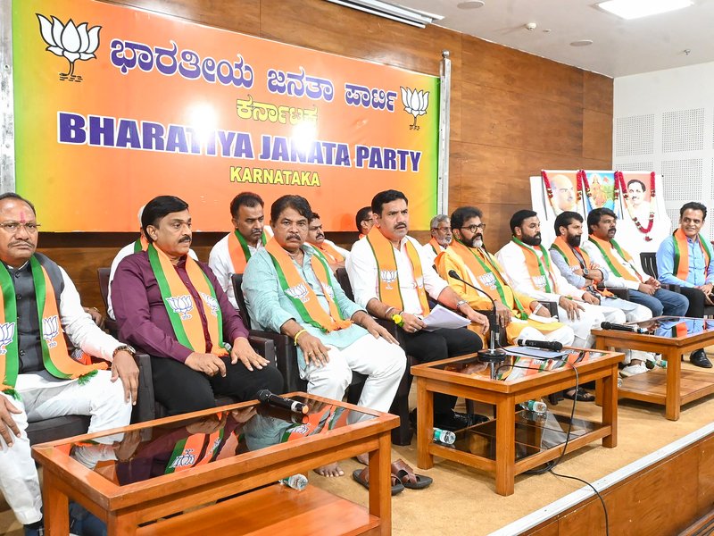 BJP set to launch 10-day protest march against Karnataka govt today