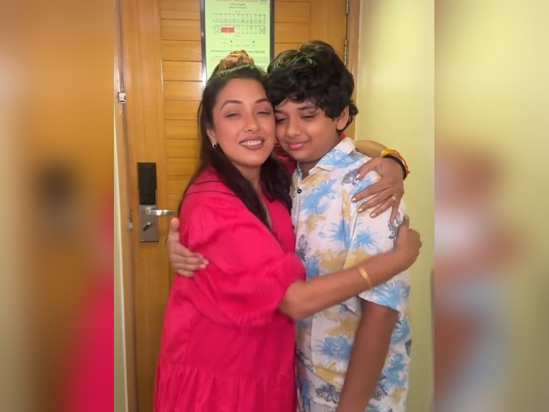 Rupali Ganguly to son Rudransh on 13th b’day: Thank you for choosing me as your mother