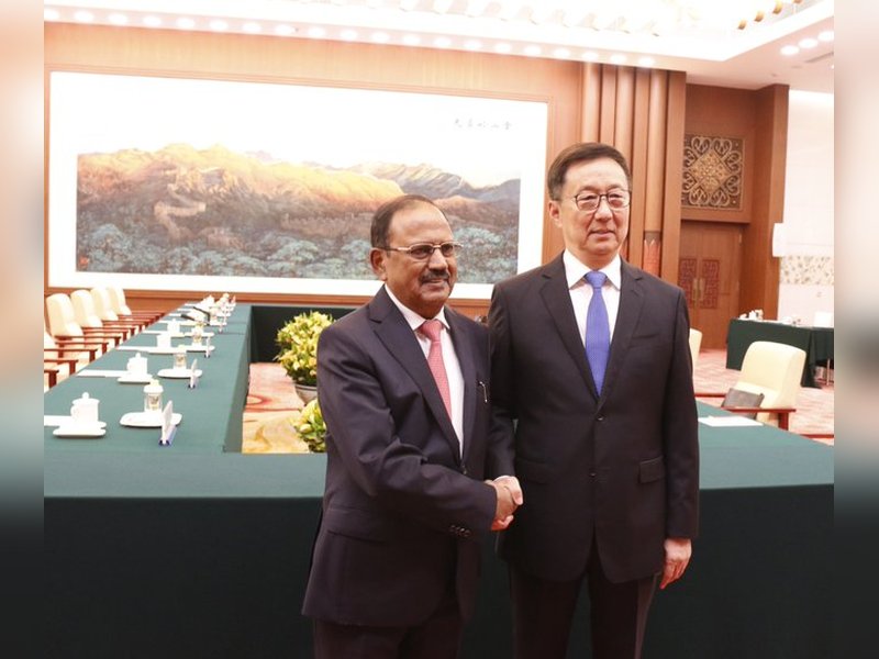 NSA Doval meets Chinese V-P; discusses ways to strengthen peace at border 