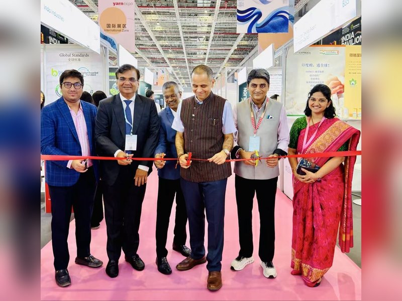 Indian CG inaugurates pavilion at Global Yarn and Inter-Textile Expo in Shanghai