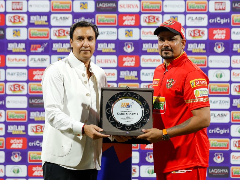 UPT20 2026: Karn Sharma retires as Meerut Mavericks secure seventh consecutive win (Credit: UPT20)