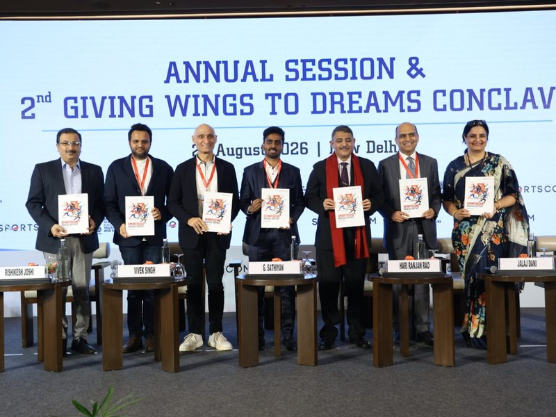 Olympian G. Sathiyan highlights support of ecosystem as key to India’s sporting rise. Photo credit: SPORTSCOM