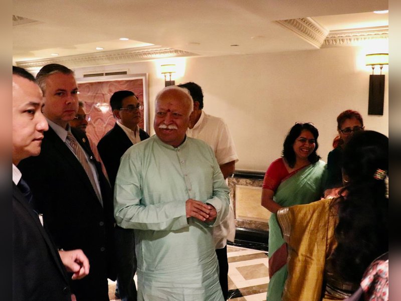 Mohan Bhagwat arrives in US for unity event