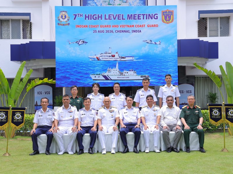 India-Vietnam coast guards deepen maritime ties; joint exercise set for tomorrow