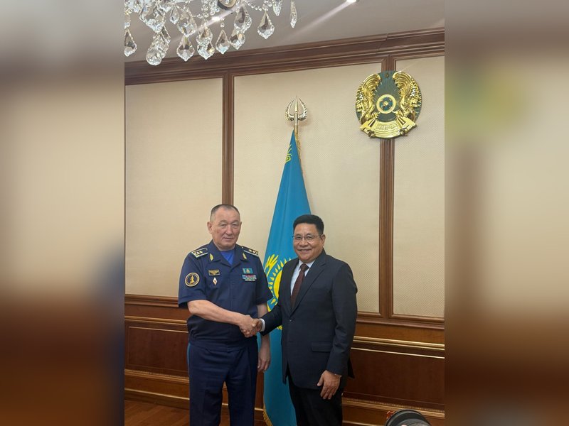 Indian envoy meets Kazakh Defence Minister, discusses ways to deepen bilateral defence cooperation