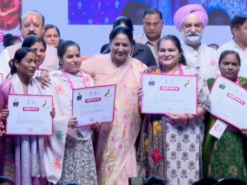 CM Gupta launches Delhi Lakshmi Yojana, says 'until women progress, nation's problems can't be solved'