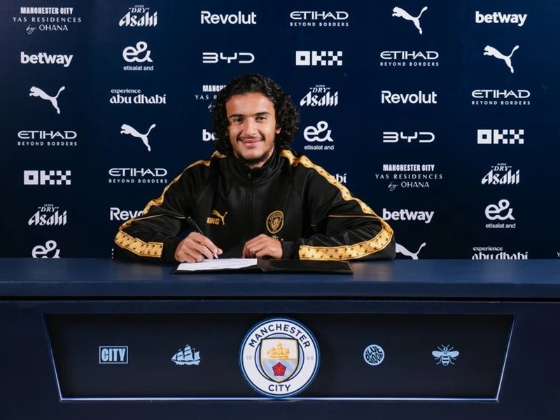 Morocco's Ayyoub Bouaddi joins Manchester City on five-year deal