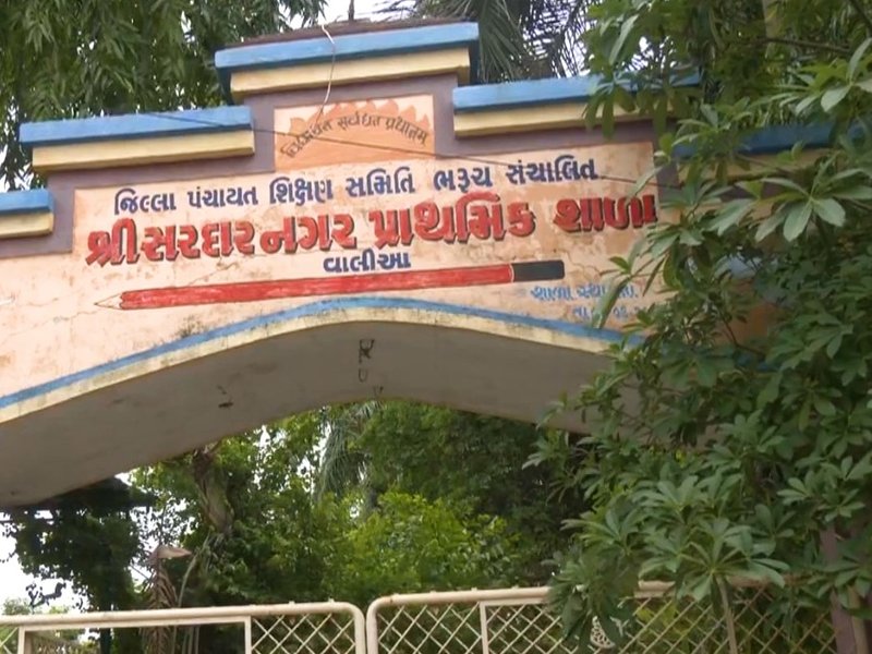 ग्रीन लैबोरेटरी : 1,000 से अधिक पेड़ों के साथ भरूच का श्री सरदार नगर प्राथमिक स्कूल बना मिसाल