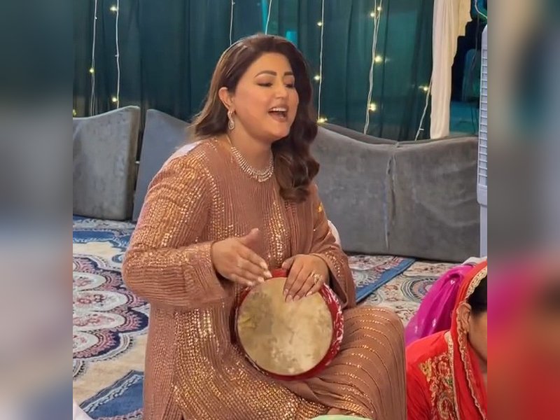 Hina Khan’s ‘tumbaknaari’ session at sister’s sasural has a Salman Khan twist