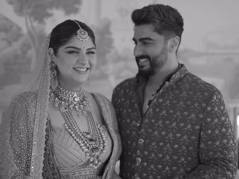 Anshula Kapoor gets emotional as Arjun Kapoor feels presence of late mother at wedding in the form of rainfall