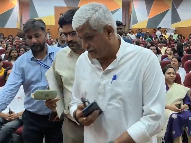 जोधपुर: 'खेलो इंडिया डायलॉग कार्यक्रम' में पहुंचे केंद्रीय मंत्री गजेंद्र शेखावत, युवाओं को प्रेरित किया