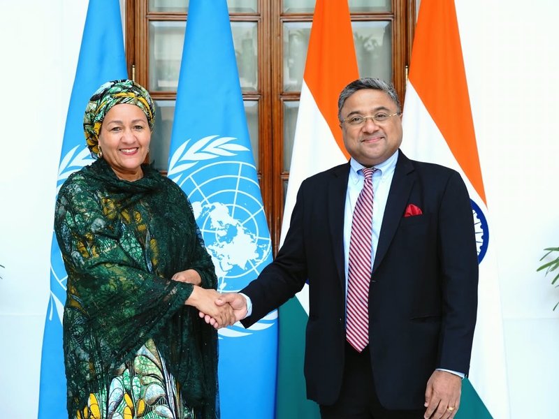 India and UN discuss cooperation in peacekeeping operations, achieving SDGs