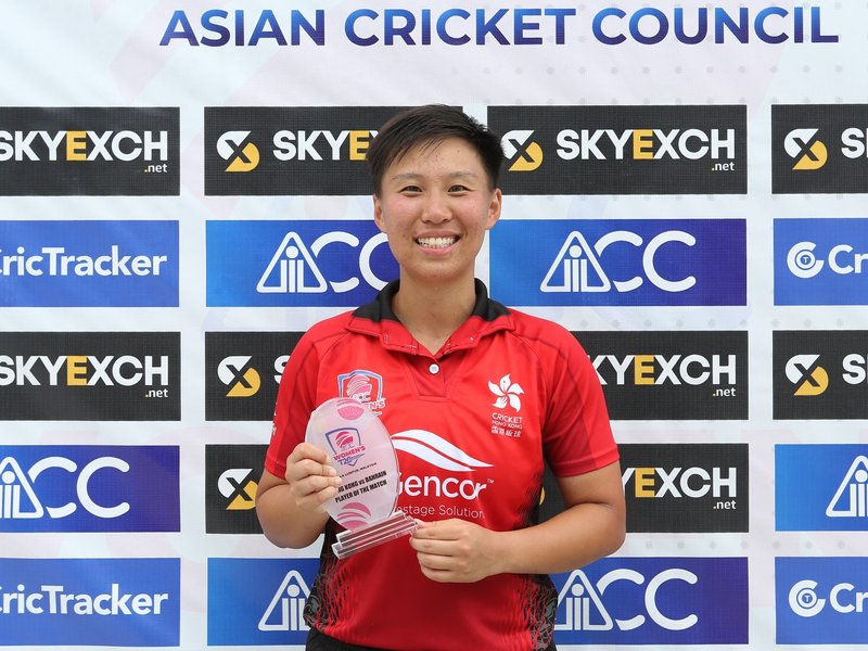 Feels like a dream to face off against India and Pakistan in Women’s Asia Cup, says Kary Chan. Photo credit: ACC