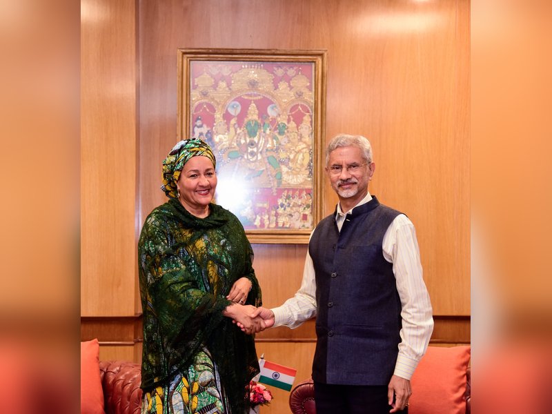 EAM Jaishankar discusses various issues with UN Deputy Chief